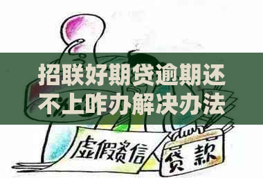 招联好期贷逾期还不上咋办解决办法是什么