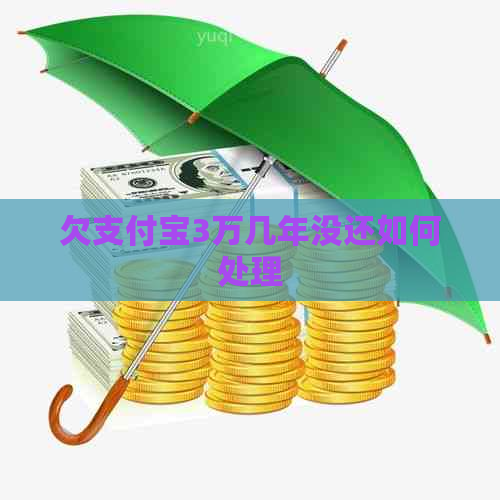 欠支付宝3万几年没还如何处理