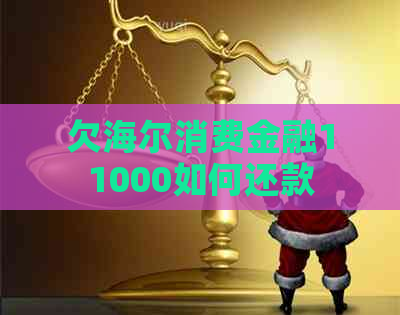 欠海尔消费金融11000如何还款