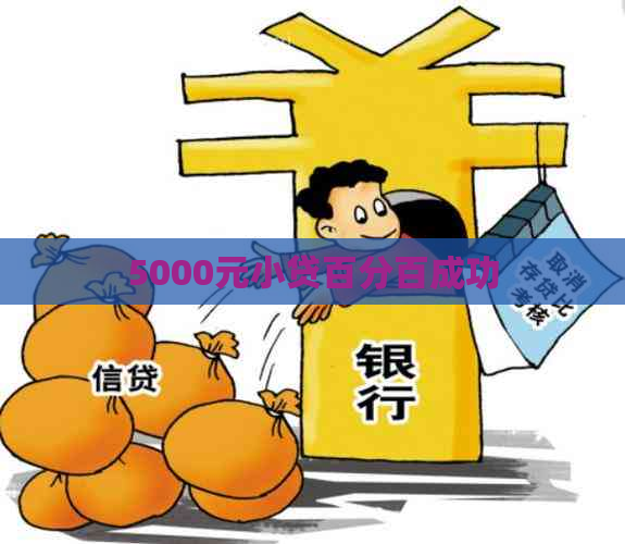 5000元小贷百分百成功