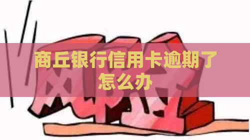 商丘银行信用卡逾期了怎么办