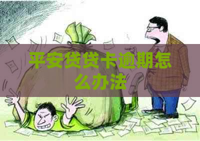 平安贷贷卡逾期怎么办法