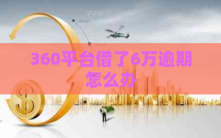 360平台借了6万逾期怎么办