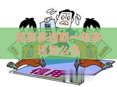 桔多多逾期一年多该怎么办