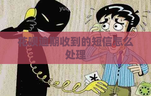 花呗逾期收到的短信怎么处理