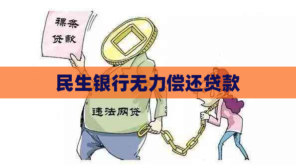 民生银行无力偿还贷款