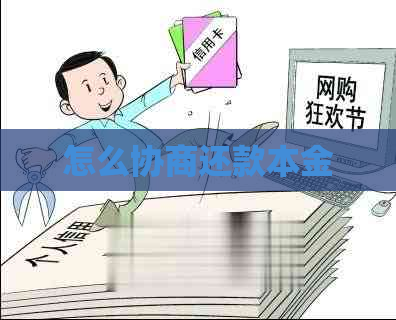 怎么协商还款本金