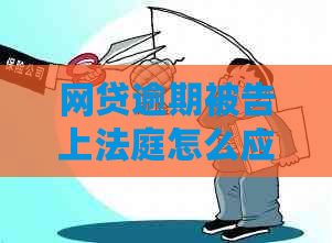 网贷逾期被告上法庭怎么应对