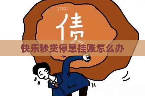 快乐秒贷停息挂账怎么办