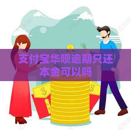 支付宝华呗逾期只还本金可以吗