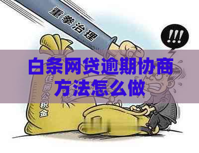 白条网贷逾期协商方法怎么做