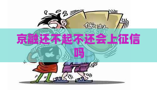 京融还不起不还会上吗