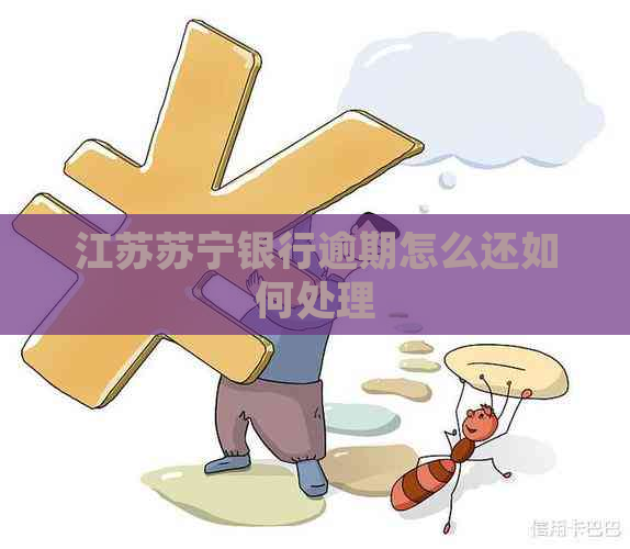 江苏苏宁银行逾期怎么还如何处理