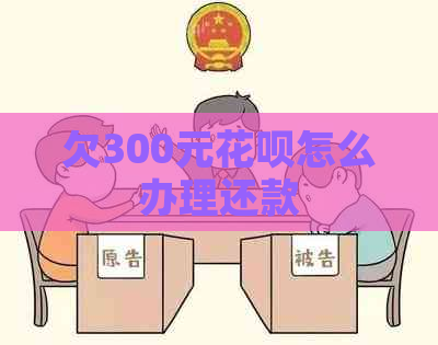 欠300元花呗怎么办理还款