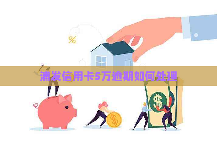 浦发信用卡5万逾期如何处理