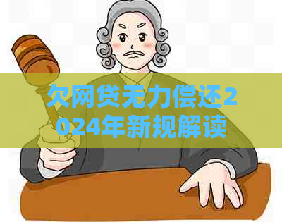 欠网贷无力偿还2024年新规解读