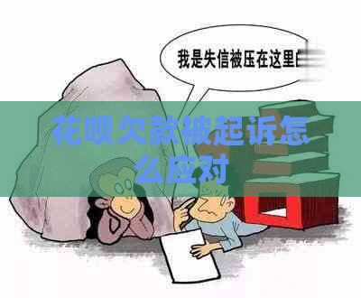 花呗欠款被起诉怎么应对