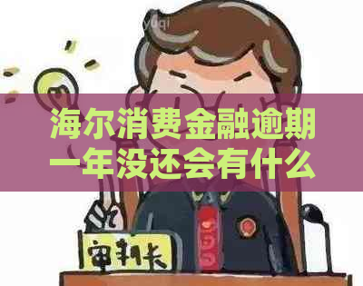 海尔消费金融逾期一年没还会有什么后果