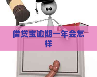 借贷宝逾期一年会怎样