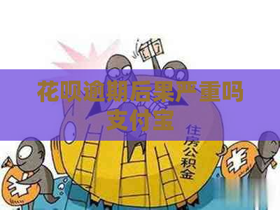 花呗逾期后果严重吗支付宝