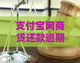 支付宝网商贷还款逾期会有什么后果