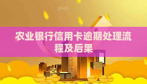 农业银行信用卡逾期处理流程及后果