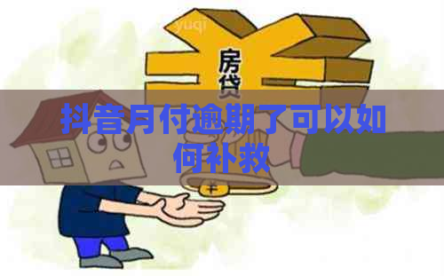 抖音月付逾期了可以如何补救