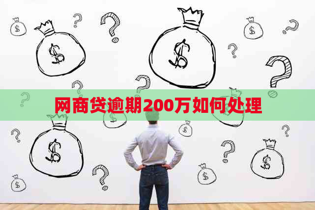 网商贷逾期200万如何处理