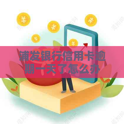 浦发银行信用卡逾期一天了怎么办