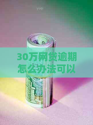 30万网贷逾期怎么办法可以避免