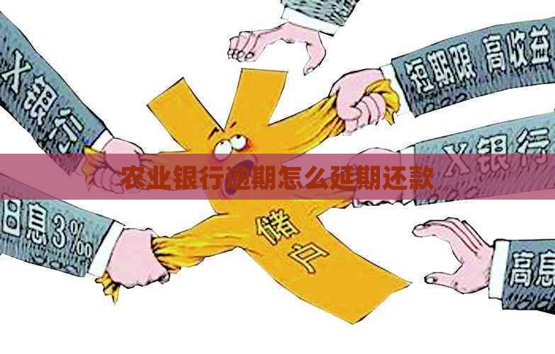 农业银行逾期怎么延期还款