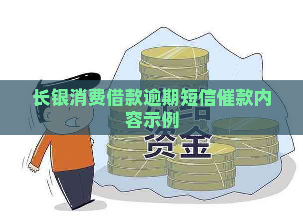 长银消费借款逾期短信催款内容示例