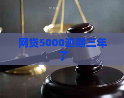 网贷5000逾期三年了