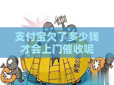 支付宝欠了多少钱才会上门呢