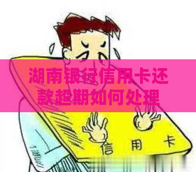 湖南银行信用卡还款超期如何处理