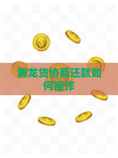 翼龙贷协商还款如何操作