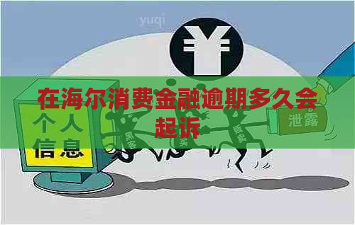 在海尔消费金融逾期多久会起诉