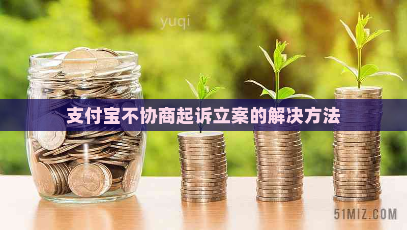 支付宝不协商起诉立案的解决方法