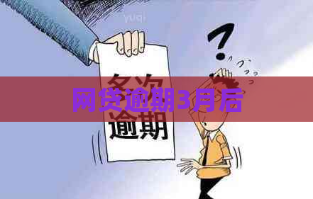 网贷逾期3月后