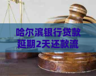 哈尔滨银行贷款延期2天还款流程及注意事项