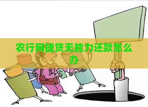 农行网捷贷无能力还款怎么办