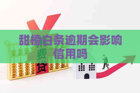 甜橙白条逾期会影响信用吗