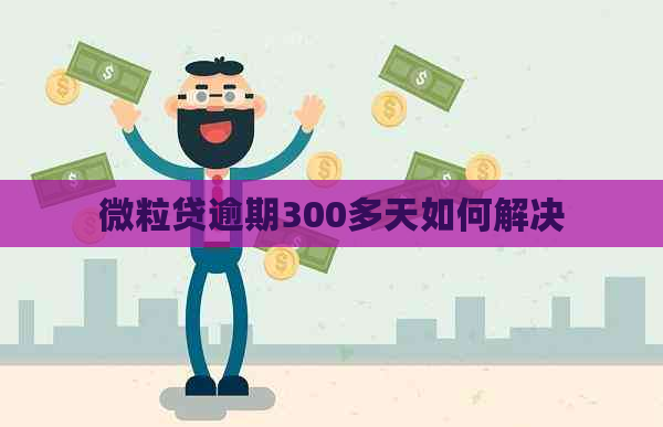 微粒贷逾期300多天如何解决