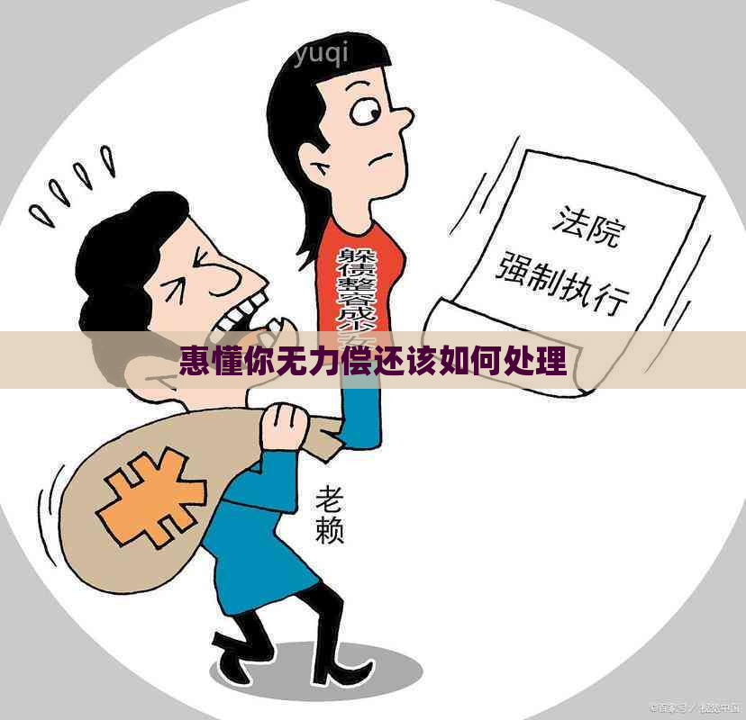 惠懂你无力偿还该如何处理