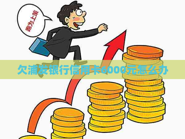 欠浦发银行信用卡6000元怎么办