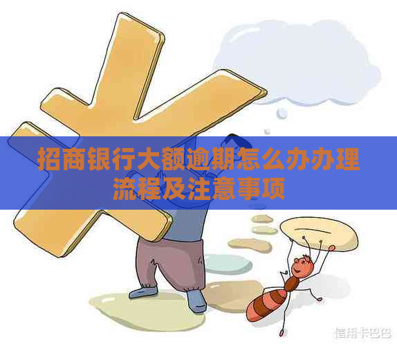 招商银行大额逾期怎么办办理流程及注意事项