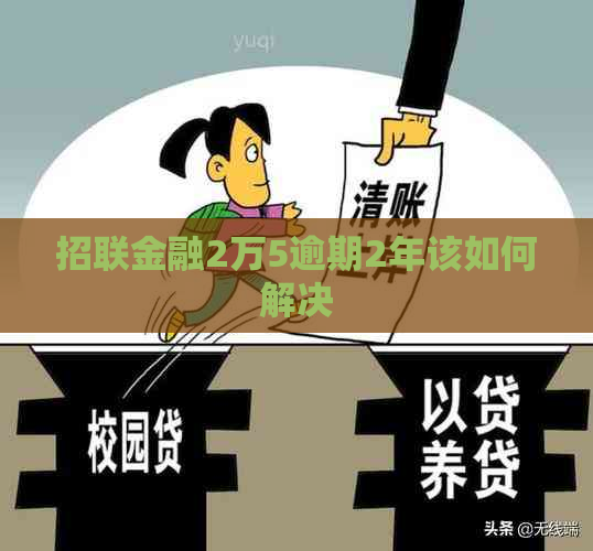 招联金融2万5逾期2年该如何解决