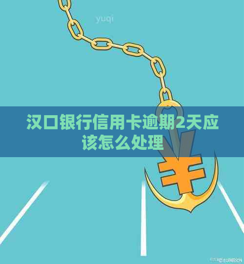 汉口银行信用卡逾期2天应该怎么处理