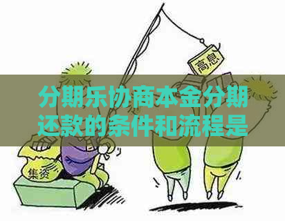 协商本金分期还款的条件和流程是什么