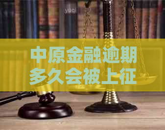 中原金融逾期多久会被上